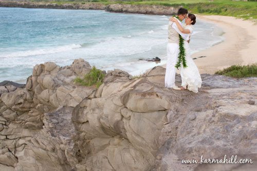 Wedding location in Maui