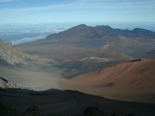 Haleakala volcano Maui