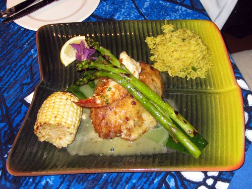 Mahi mahi fish at Mamas Fish House