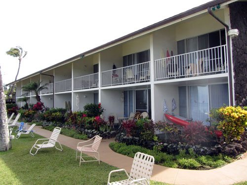 Condo buildings at Napili Sunset Maui