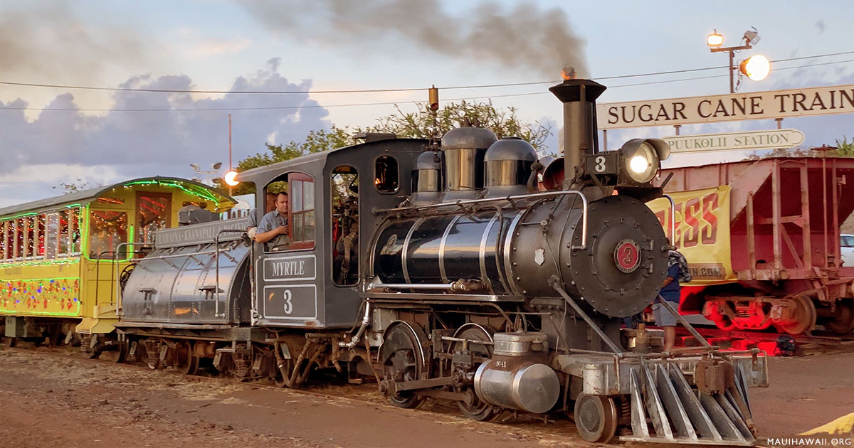 Sugar Cane Train - Kaanapali, West Side Of Maui - Maui Hawaii