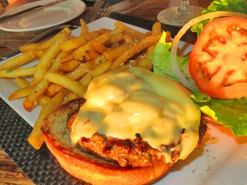 Seahouse restaurant burger