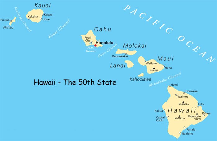 Hawaii 50th state