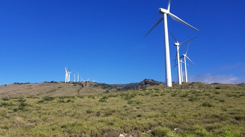 Lahaina Pali Trail windmills