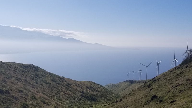 Lahaina Pali Trail haze