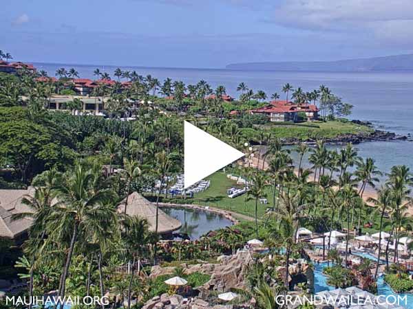 Wailea Beach Maui Sunset Webcam