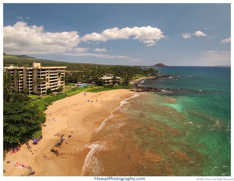 Makena Maui aerial photos