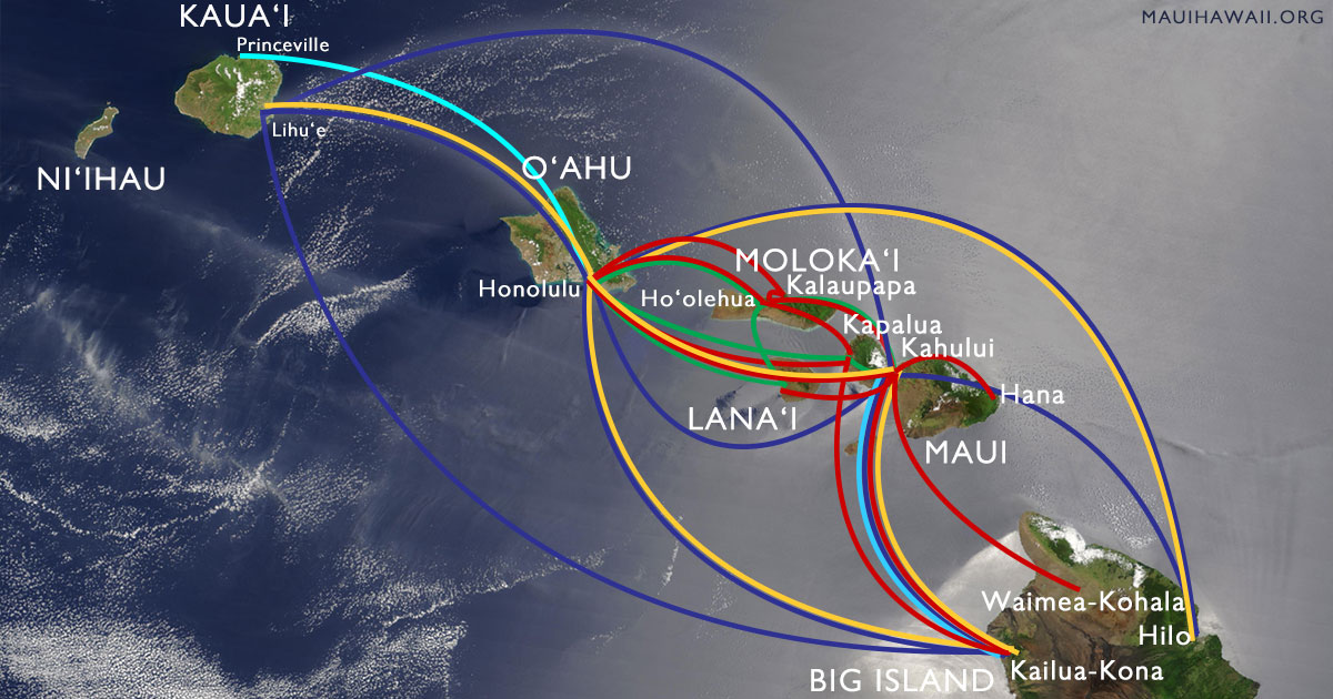 how to travel from island to island in hawaii , what are travel restrictions to hawaii