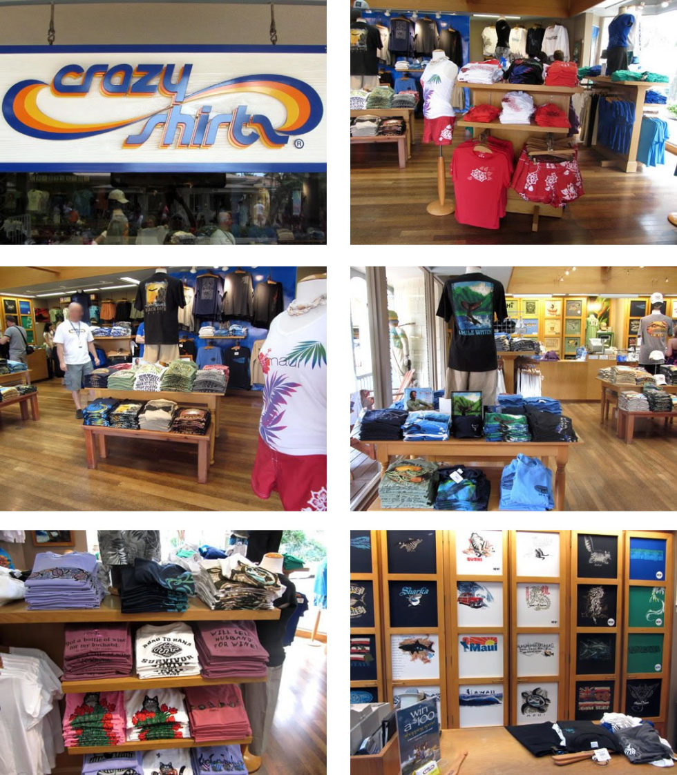 Crazy Shirts Maui Hawaii Themed Clothing At Many Locations