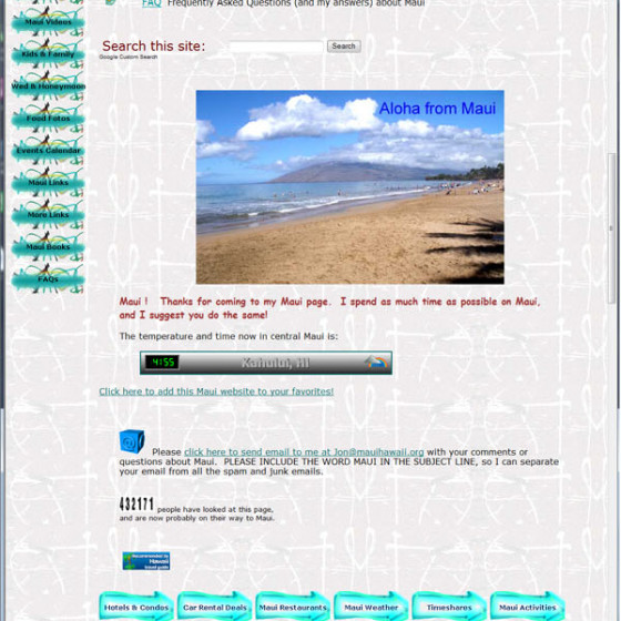 Old website