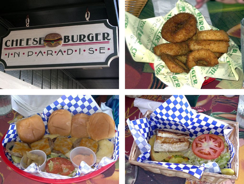 Cheeseburger In Paradise Lahaina Restaurants Maui Hawaii