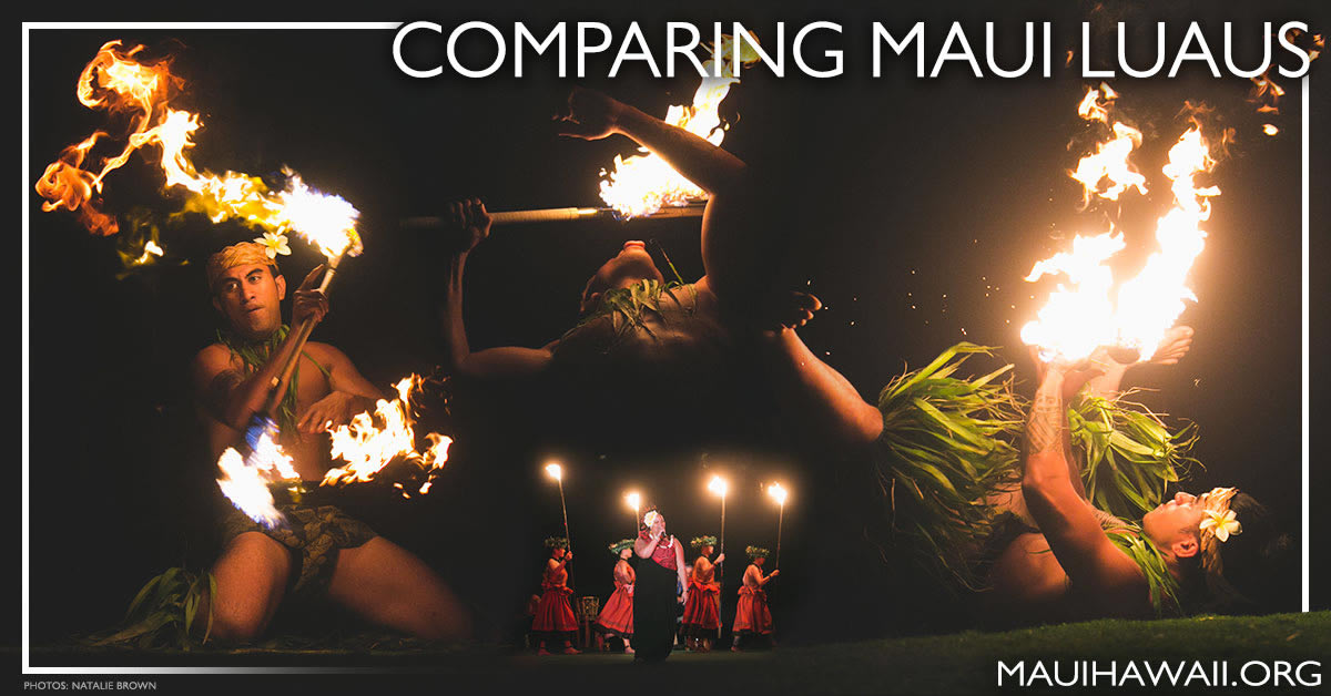 Comparing Maui luaus