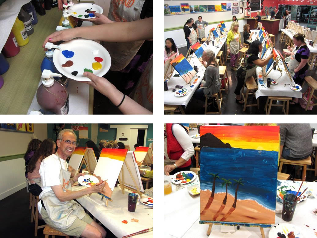 Island Art Party Maui Fun Activity You Can Do Rain Or Shine