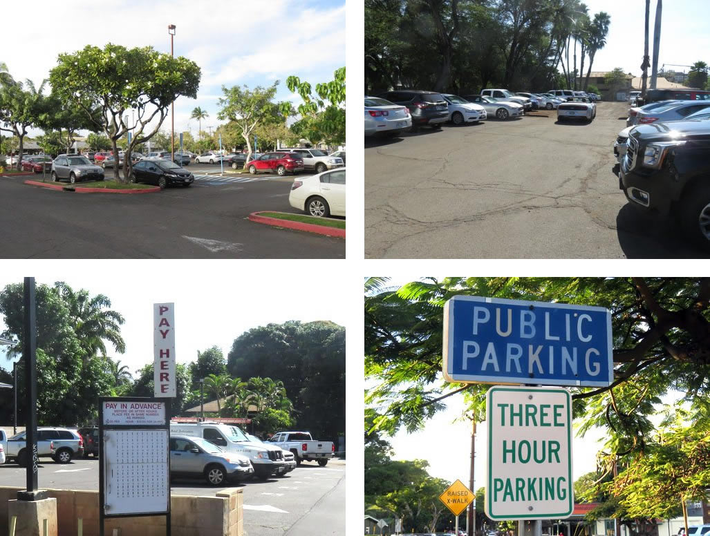 Lahaina parking