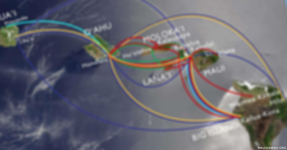 Hawaii Island Hopping Getting From One Island to Another