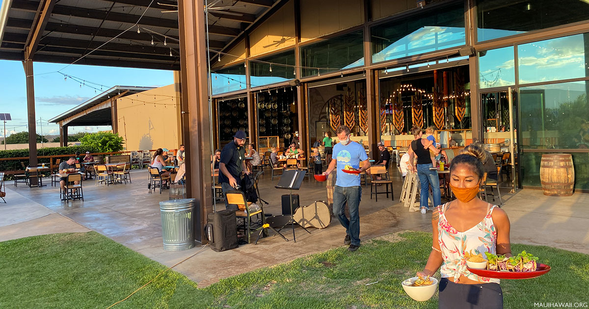 Maui Brewing Company Restaurant Kihei (at the brewery) Maui Brewing Company Restaurant Kihei (at the brewery)