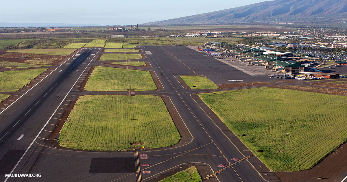 OGG Airport Maui Kahului Airport Maui Main Airport