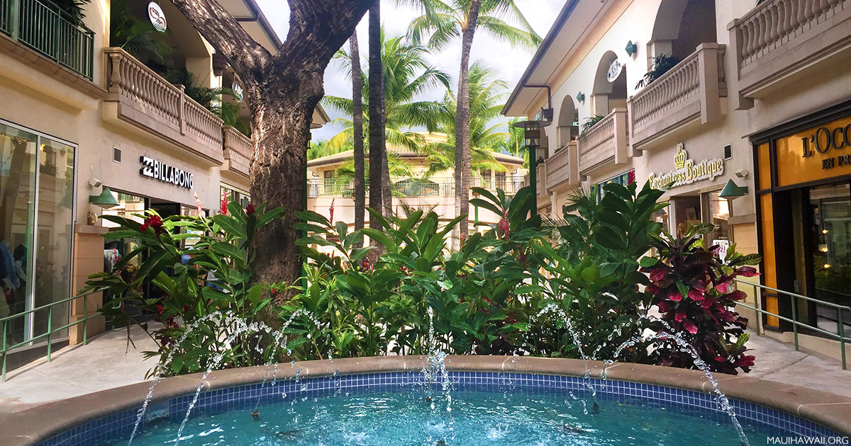 The Shops At Wailea - Maui Luxury Shopping - Maui Hawaii