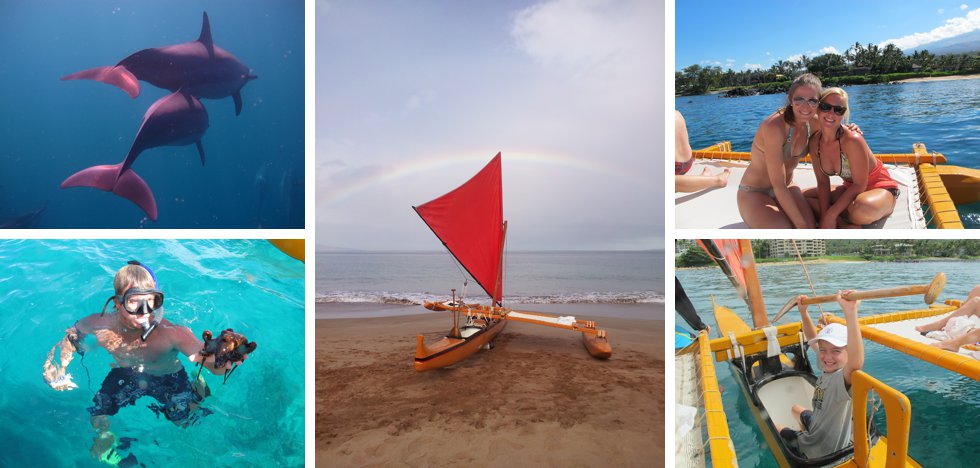 sail and snorkel in Maui