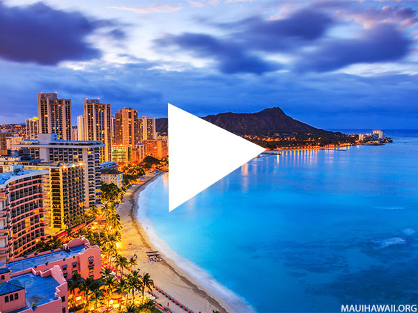 Hawaii Webcams Waikiki Night