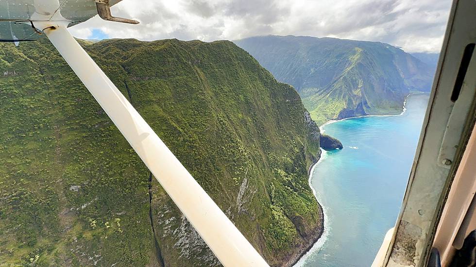 Fly Maui HI Review Green Wall
