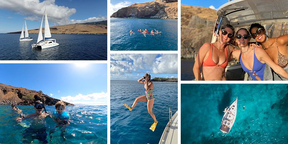 Maui Custom Charters - Snorkeling Adventure Maui Snorkeling Private Sailing