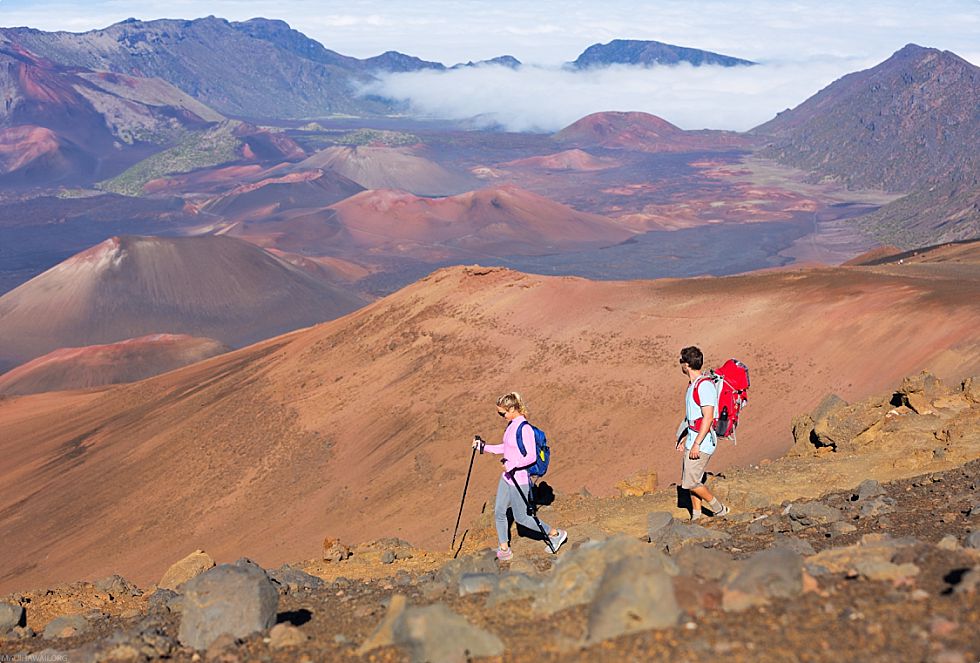 Hiking Haleakala