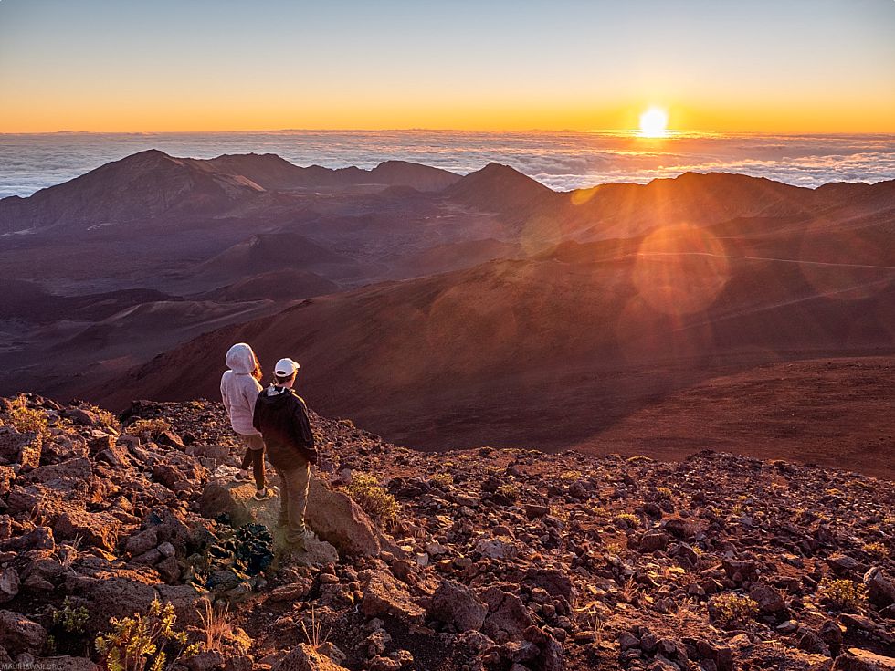 Honeymooning On Maui Sunrise Haleakala