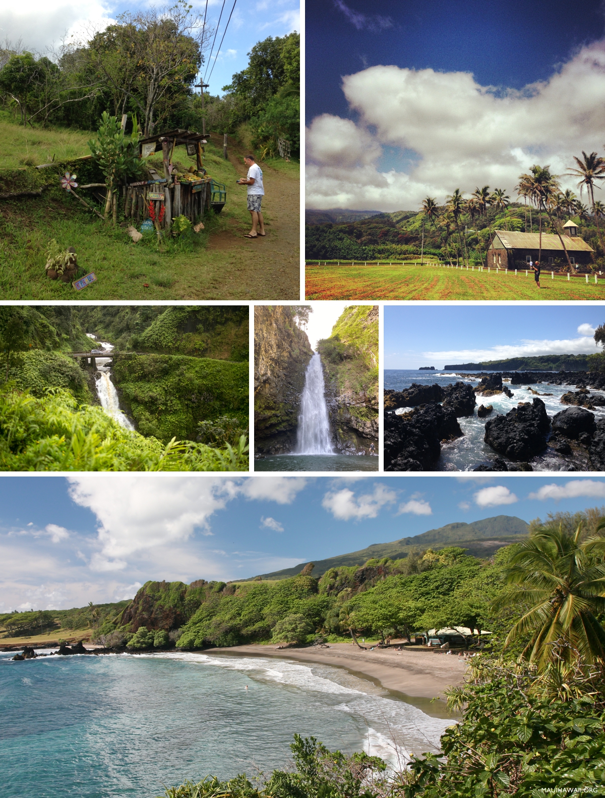 Road to Hana sites