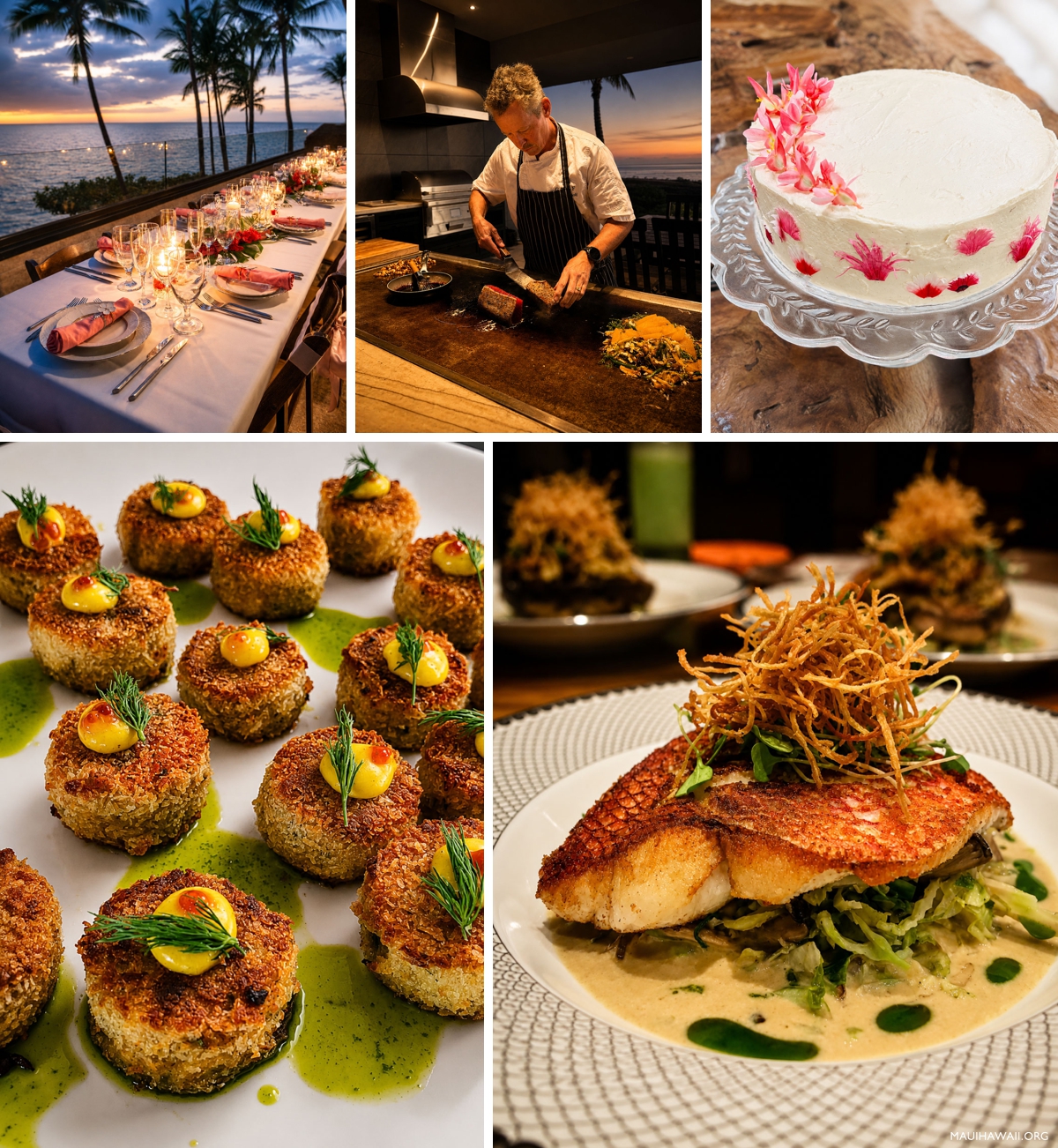 Maui wedding catering